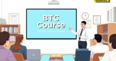 A professional BTC Course training session with an instructor teaching adult learners in a modern classroom setting