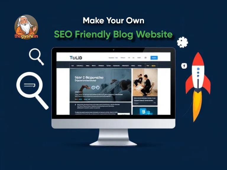 SEO फ्रेंडली ब्लॉग वेबसाईट कैसे बनाएं, SEO-friendly blog website design, WordPress theme, SEO optimization, and blog traffic-boosting elements